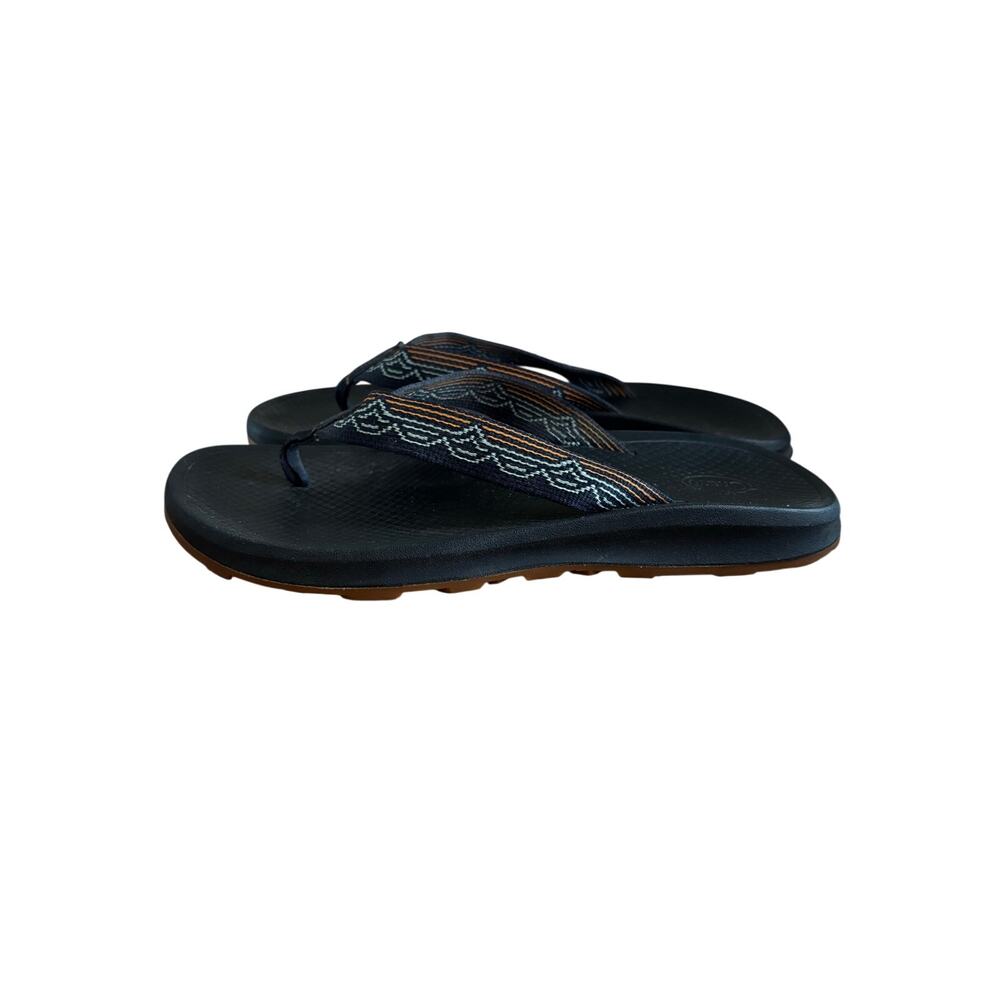 Chaco Classic Flip Flops Women’s Size 8 Black LUVSEAT Arch Support Thong Sandals